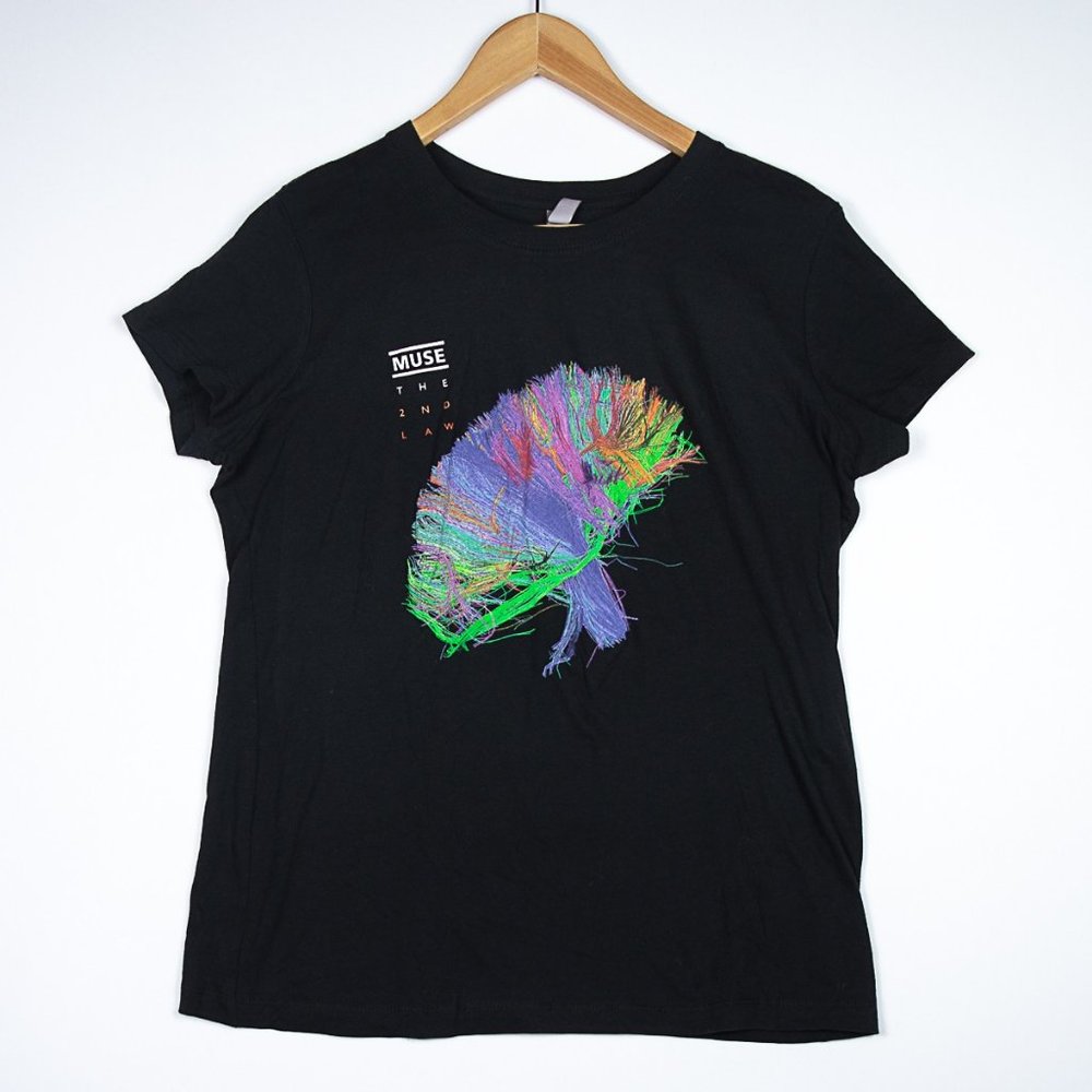 2012 Muse The 2nd Law Black Concert Tee
